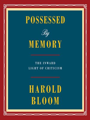 cover image of Possessed by Memory